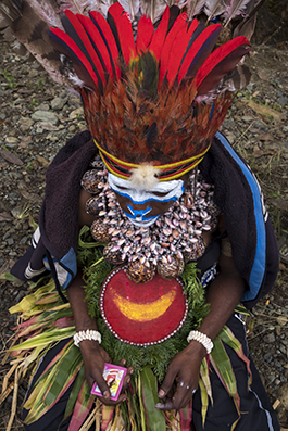 Traditional villager - Papua New Guinea