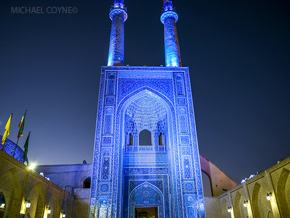 Jameh mosque in - Yadz, Iran